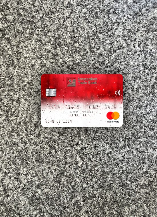 Download Netherlands Amsterdam Trade Bank mastercard photolook front Photoshop template